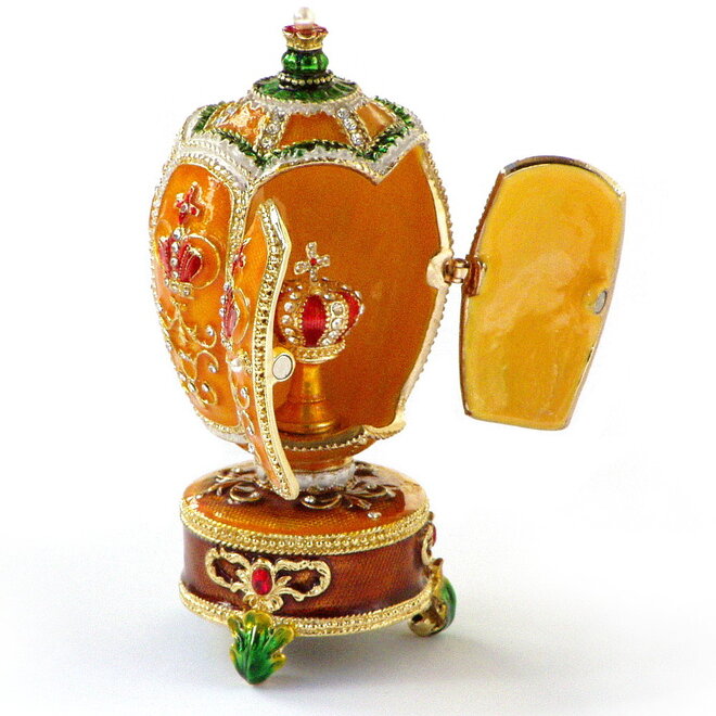 Decoratie Ei 'Kroon van Oranje'