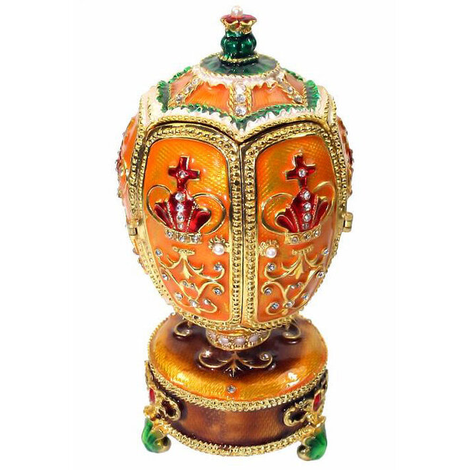 Decoratie Ei 'Kroon van Oranje'