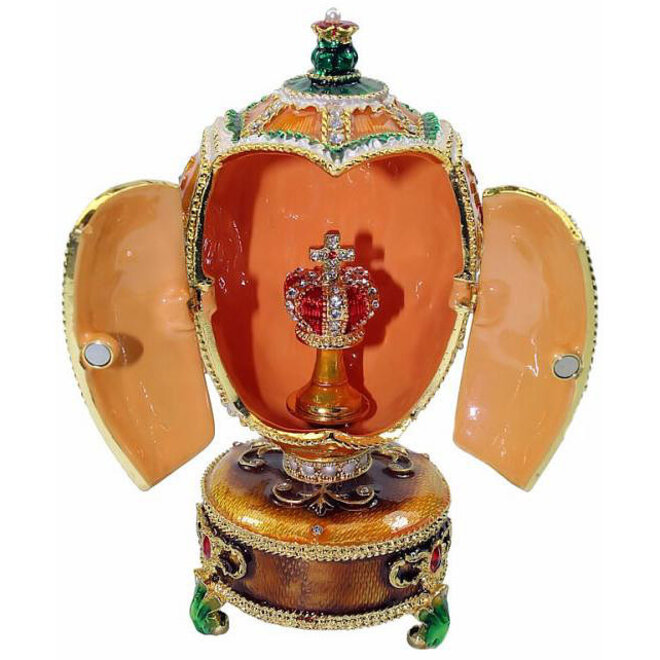 Decoratie Ei 'Kroon van Oranje'