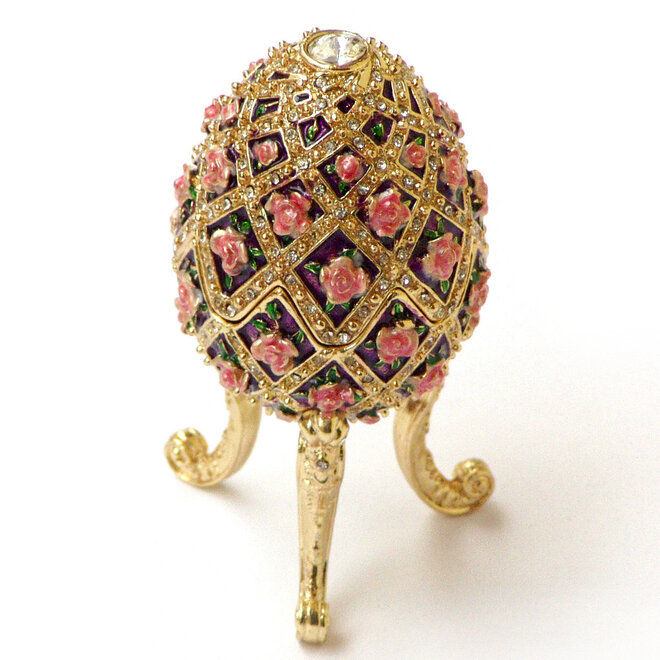 Decoratie Ei 'Rozen'