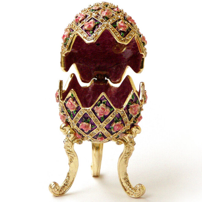 Decoratie Ei 'Rozen'