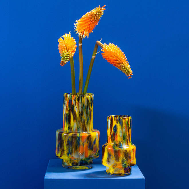 Glass Art Vaas Alore Fiësta Small