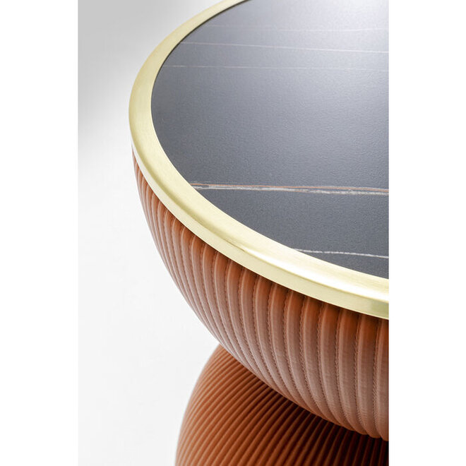 Bijzettafel Endless Vegas oranje H49cm