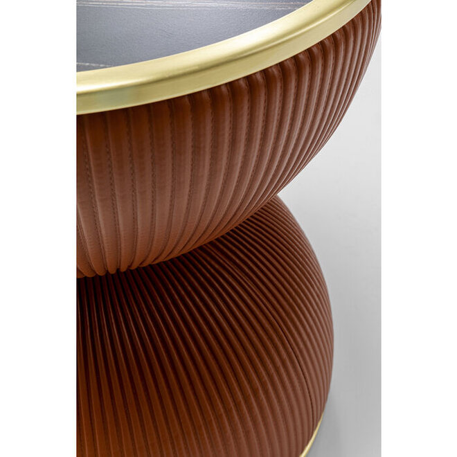 Bijzettafel Endless Vegas oranje H49cm