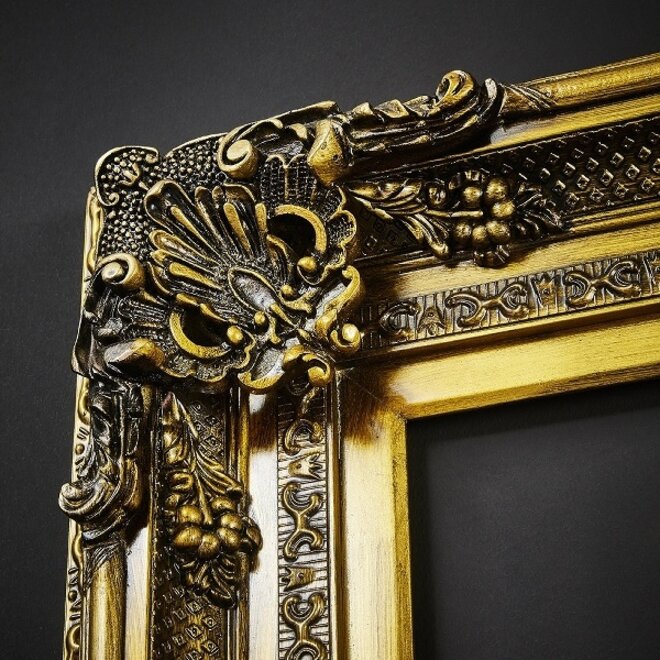 Baroque Frame Venice Antique Gold 80x150