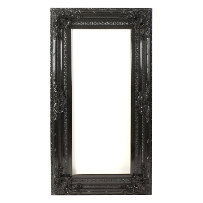 Baroque Frame Venice Black 80 x 150