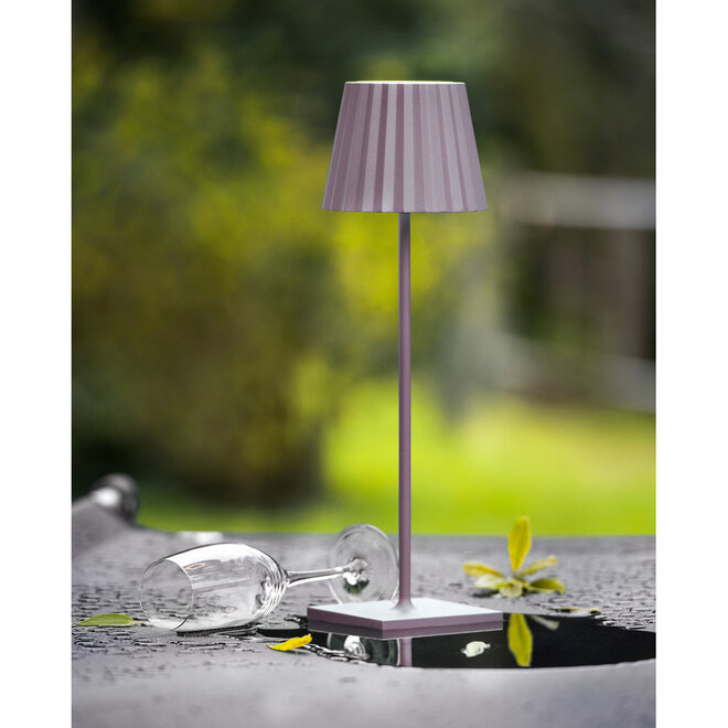 Sompex Oplaadbare LED Tafellamp Troll 2.0 Roze