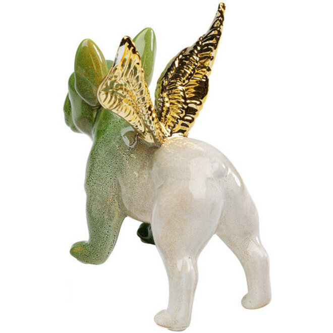 Deco Figurine Angel Wings Dog