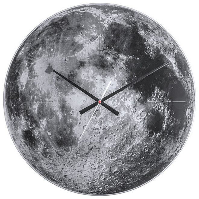 Wall Clock Moon