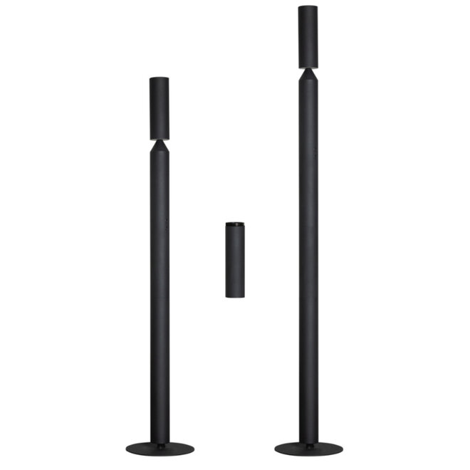 Pencil Vloerlamp Zwart 180cm