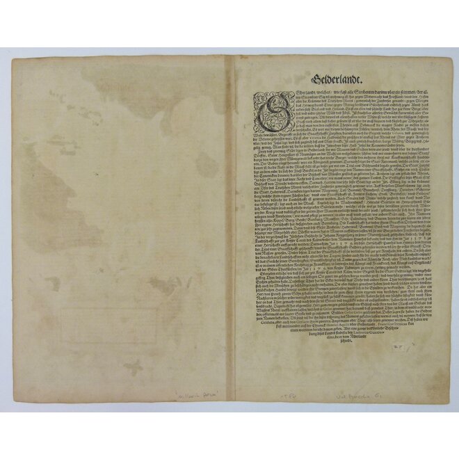 Collectie Gouldmaps - Gelderland, Kleef – Gelriae, Cliviae (..).; A. Ortelius – 1580