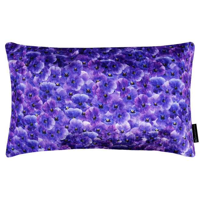 Sierkussen Purple Violets 50x30