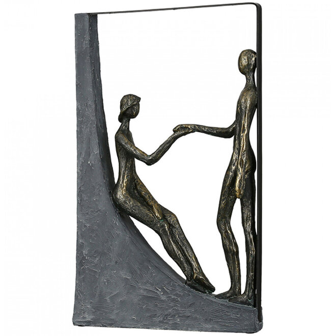 Figuur 'Holding Hands' 30cm hoog