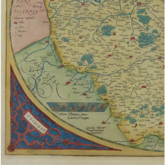 Collectie Gouldmaps - Vlaanderen - Flandria.; A. Ortelius / G. Mercator - 1579