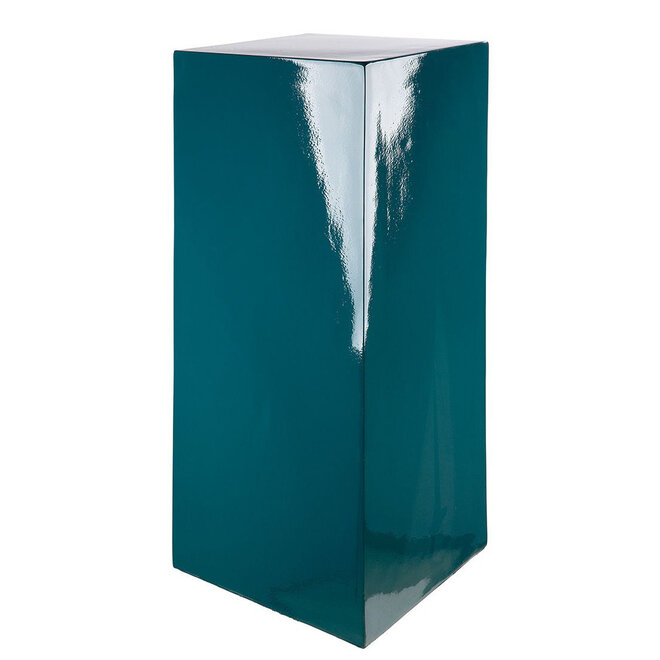 Zuil Solid petrol glans H70cm