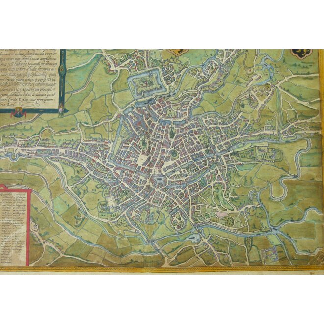 Collectie Gouldmaps - Gent – Gandavum (..).; G. Braun & F. Hogenberg – 1572-1617