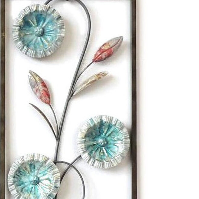 Frame Art  Flowering Plant 73x28