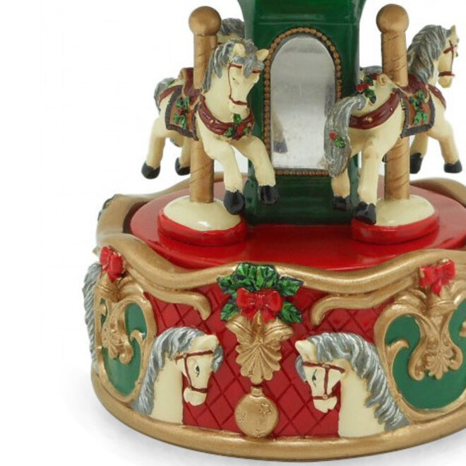 Kerstcarrousel Horse Head