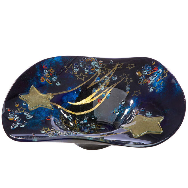 Glas Schaal Starlight, rond