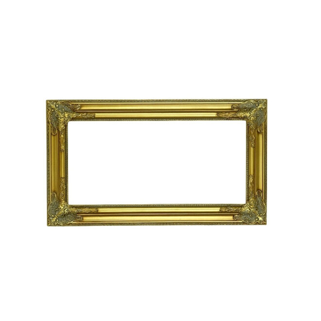 Frame Small, Gold Wood 40x70