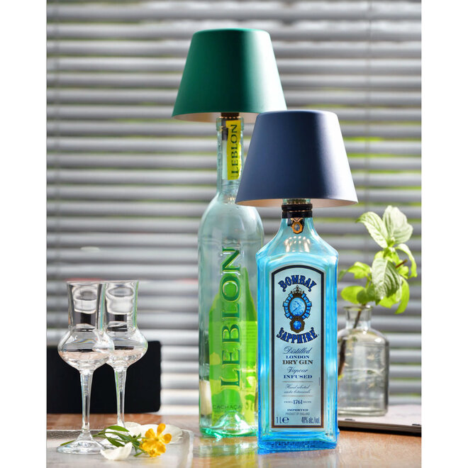 Sompex TOP 2.0 oplaadbare RGB fleslamp, blauw