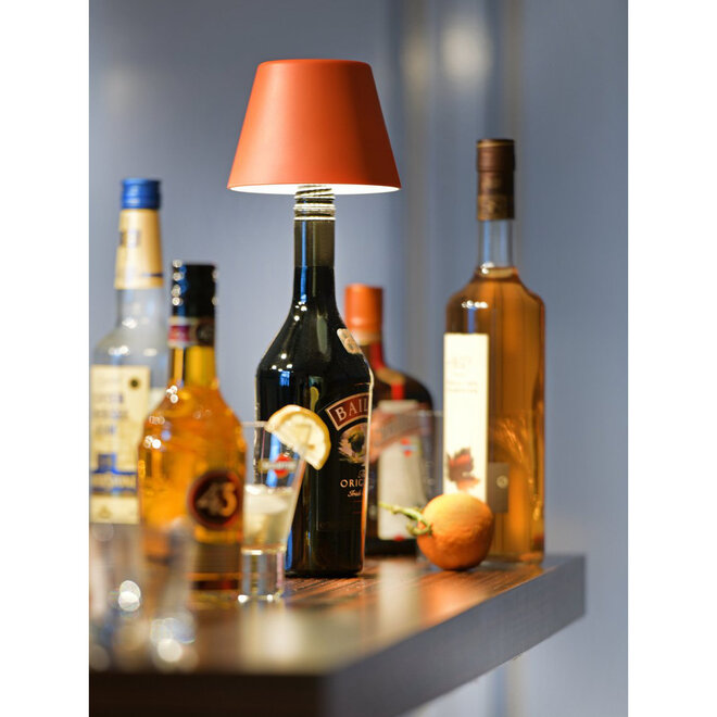 Sompex TOP 2.0 oplaadbare RGB fleslamp, oranje