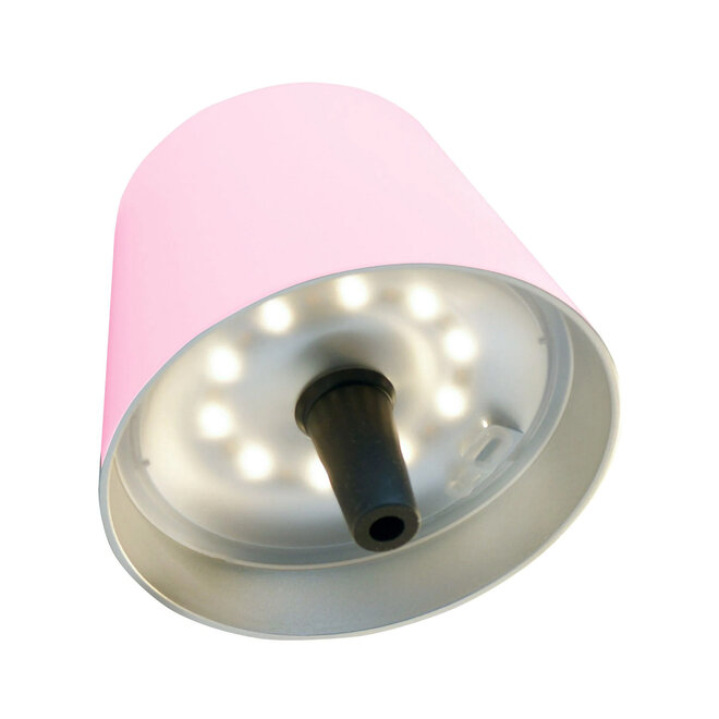 Sompex TOP 2.0 oplaadbare RGB fleslamp, roze