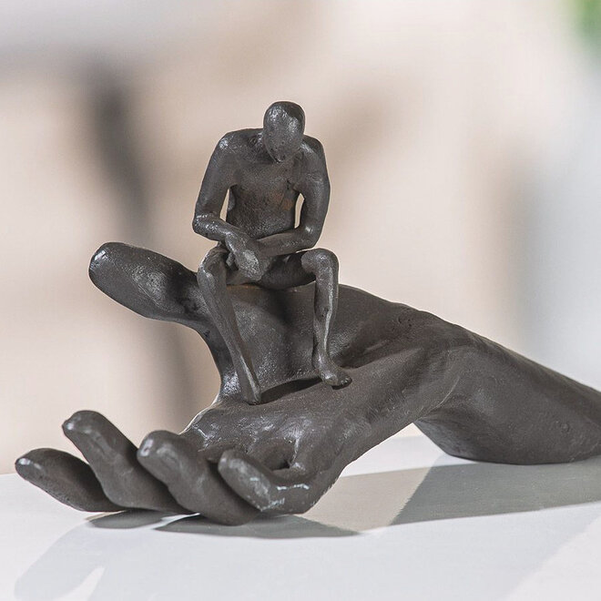 Metal-Sculpture 'Helping Hand'