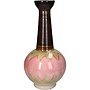 Aardewerk Vaas Estroubles, Roze, H39cm