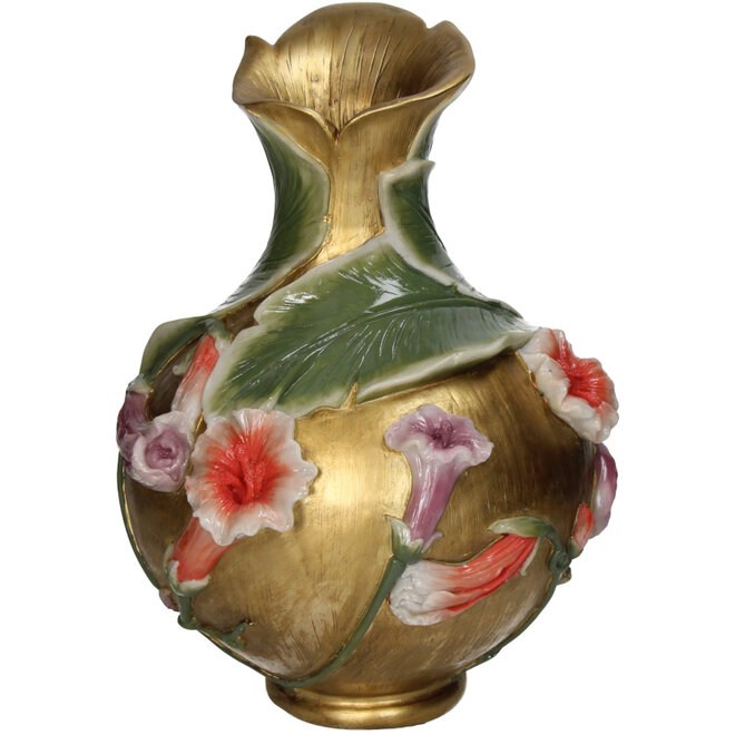 Vaas 3D Lelies Goud, H35cm