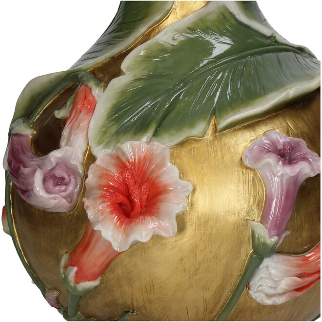 Vaas 3D Lelies Goud, H35cm