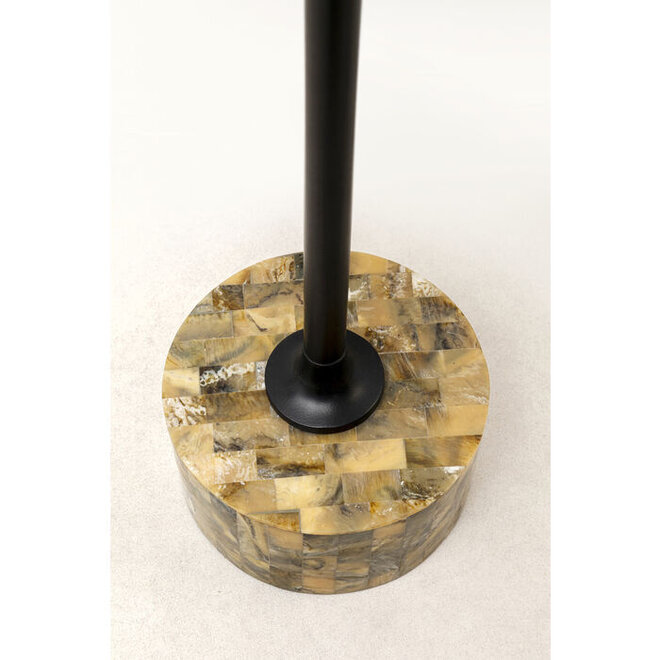 Bijzettafeltje Domero Mosaic Grey Ø25cm
