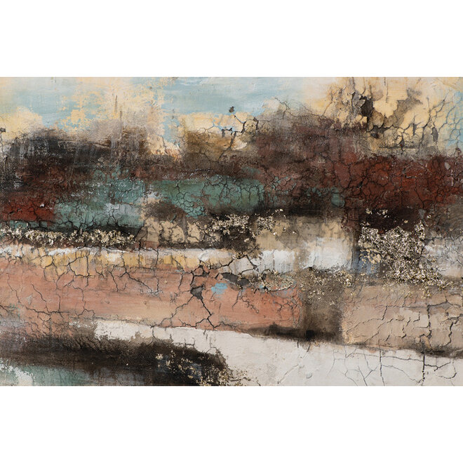 Canvas schilderij Abstract in Nature 100x100