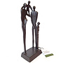 Metal-Sculpture 'Happy Family'