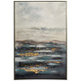 Canvas schilderij Horizon with Golden Glow 100x150