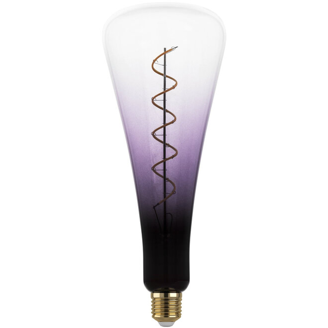 LED Filament lamp Paars, E27  H28cm