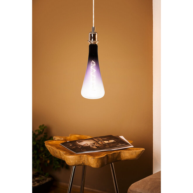 LED Filament lamp Paars, E27  H28cm