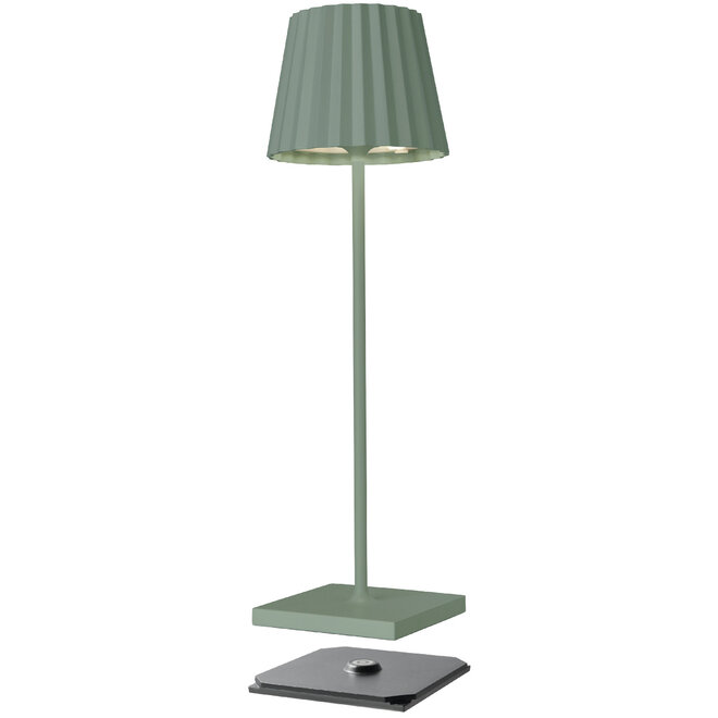 Sompex Oplaadbare LED Tafellamp Troll 2.0 Groen