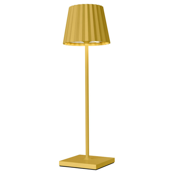 Oplaadbare Tafellamp Troll LED Geel