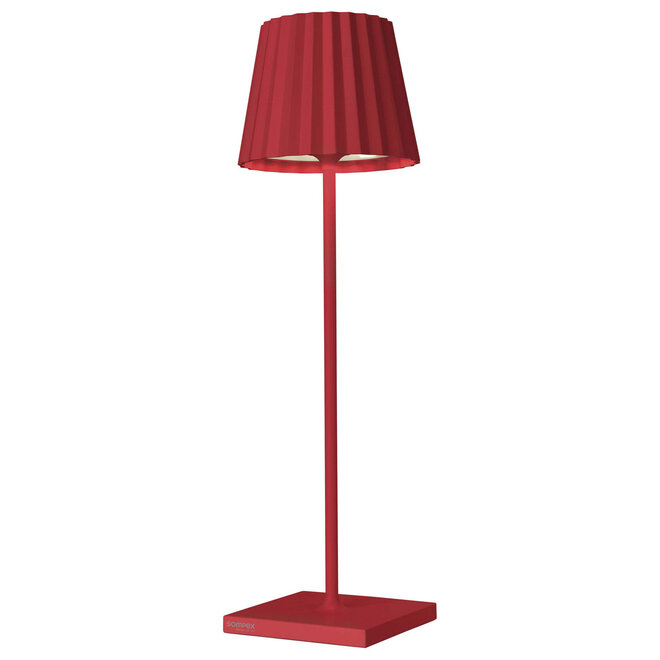 Oplaadbare Tafellamp Troll LED Rood