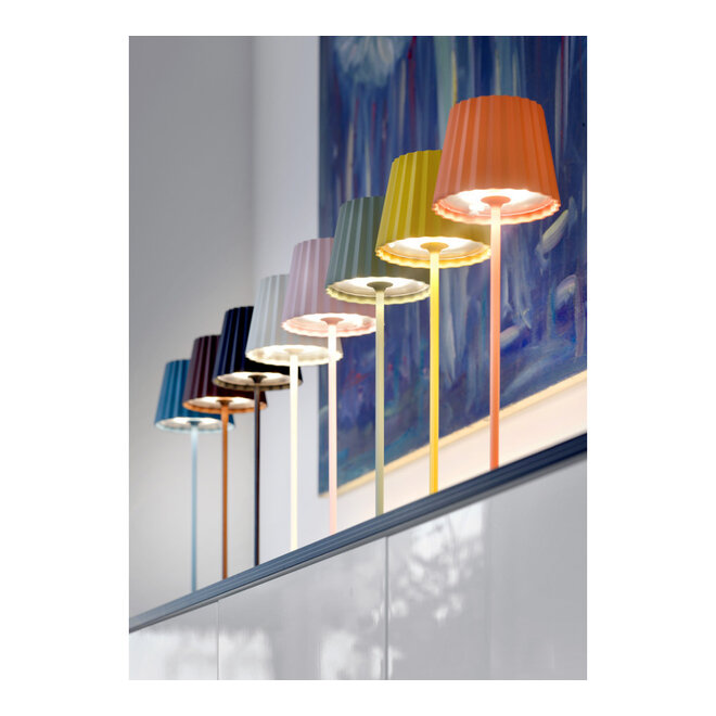 Oplaadbare Tafellamp Troll LED Rood