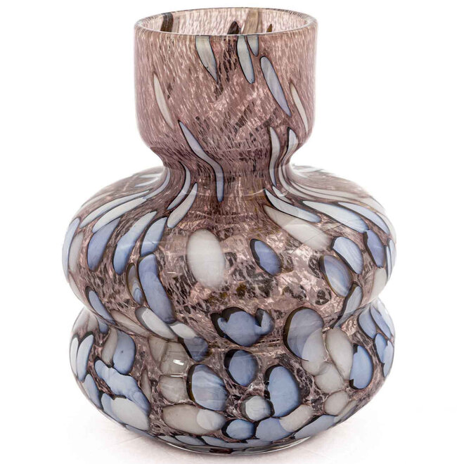 Glass Art Vaas Sienna Petal H25