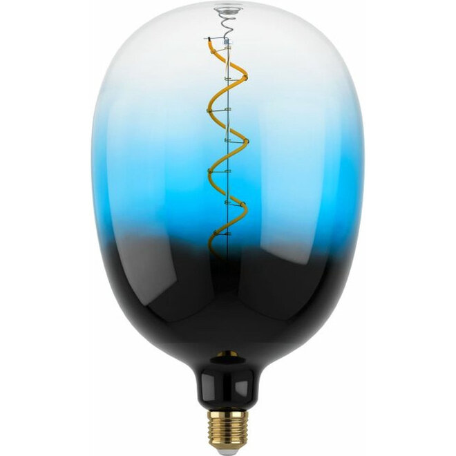 LED Filament lamp Blauw, E27  H29cm