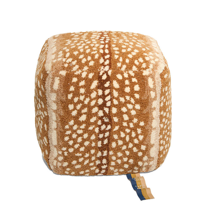 Decoratieve poef Fawn 50x50x50