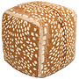 Decoratieve poef Fawn 50x50x50