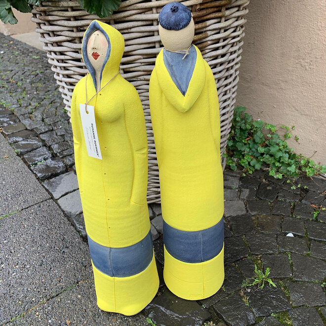 Knut met muts, Keramiek H47cm