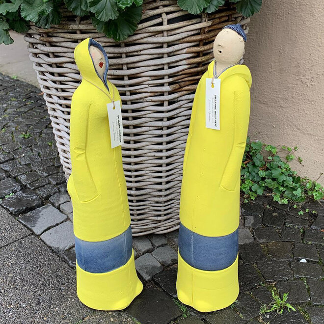 Knut met muts, Keramiek H47cm