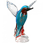 Glassculptuur 'IJsvogel'