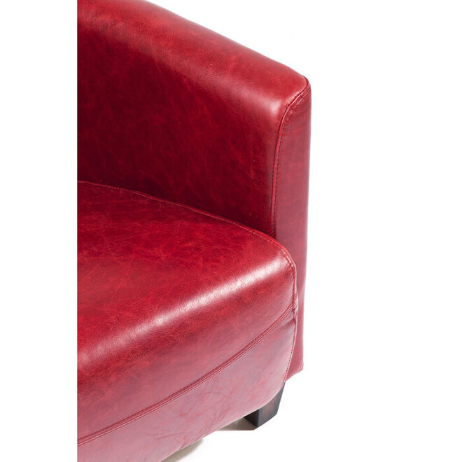 Fauteuil Cigar Lounge Rood