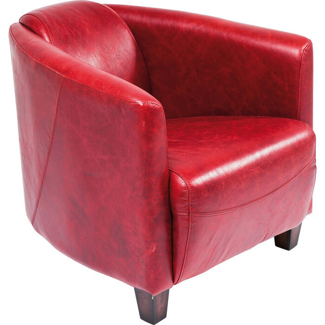 Fauteuil Cigar Lounge Rood
